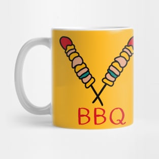 funny smoke barbecue BBQ grill Mug